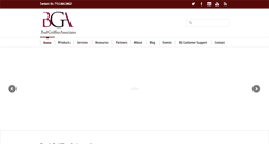 Desktop Screenshot of bgasales.com